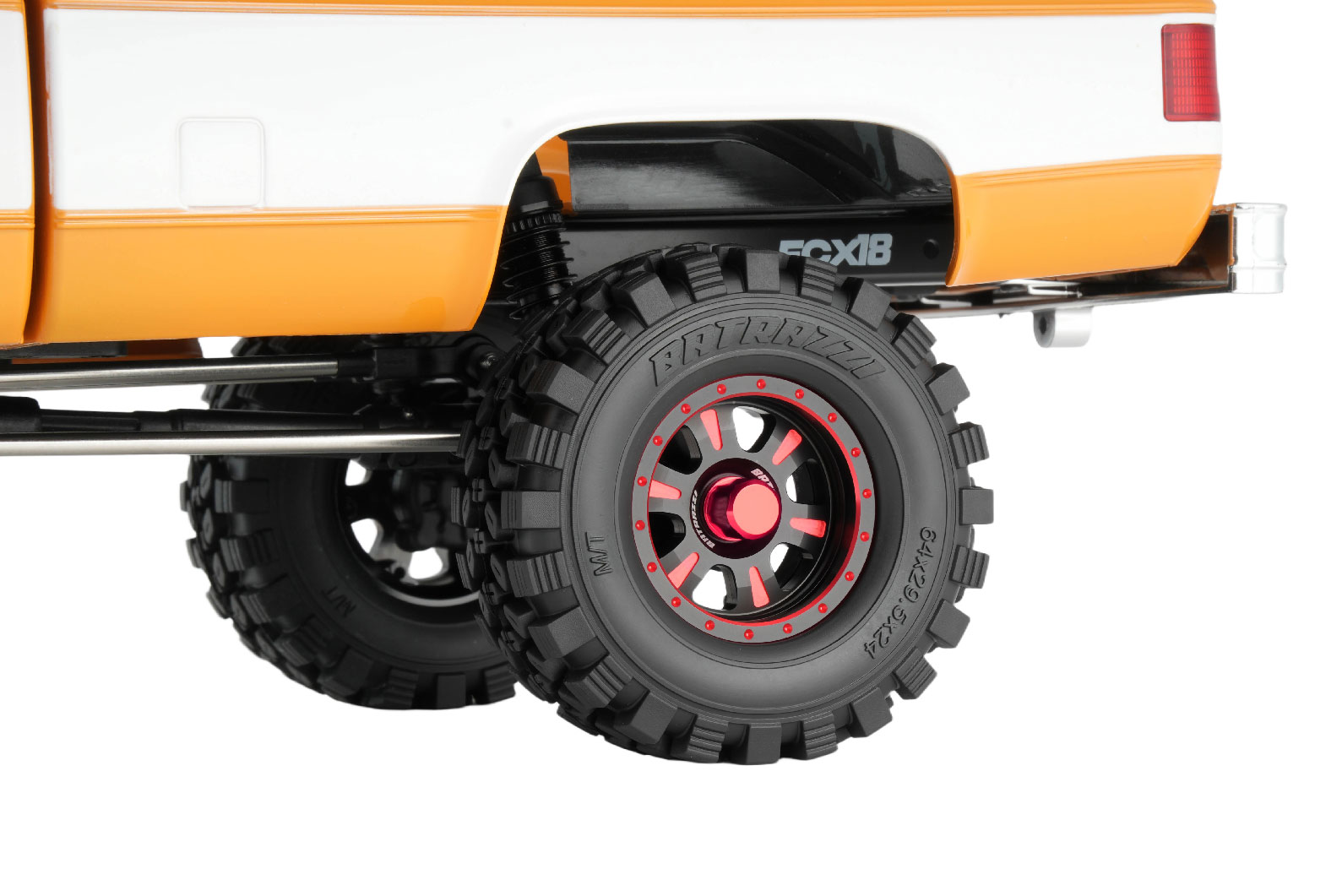 BATRAZZI Aluminum 1.2” Rogue Beadlock Wheels Black (4pcs)