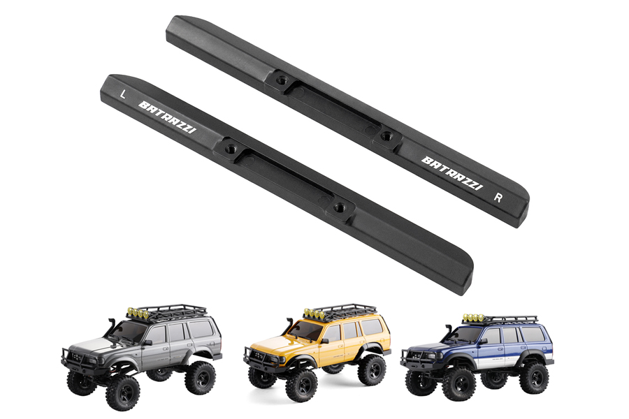 BATRAZZI Aluminum Rock  Sliders for FMS FCX18 LC80