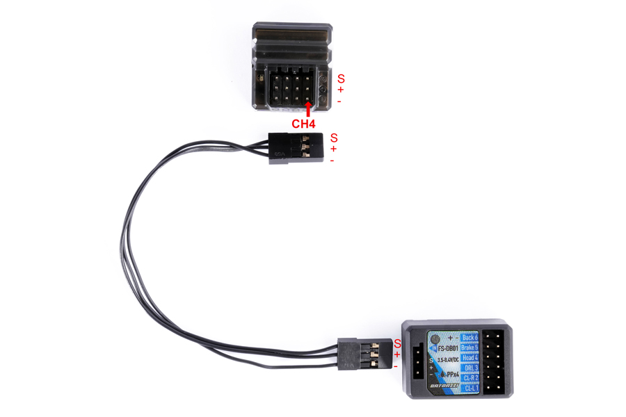 Batrazzi Light Control System Set for Ctrl Frk Brushless System for FMS FCX24 K5 and Power Wagon