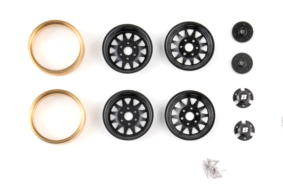 BATRAZZI 1.9” Steelie Beadlock Wheels (2pcs)