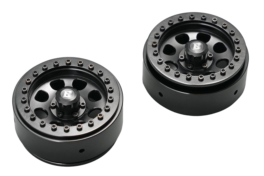 BATRAZZI 1.9" Aluminum D-Hole Beadlock Wheels (2pcs)