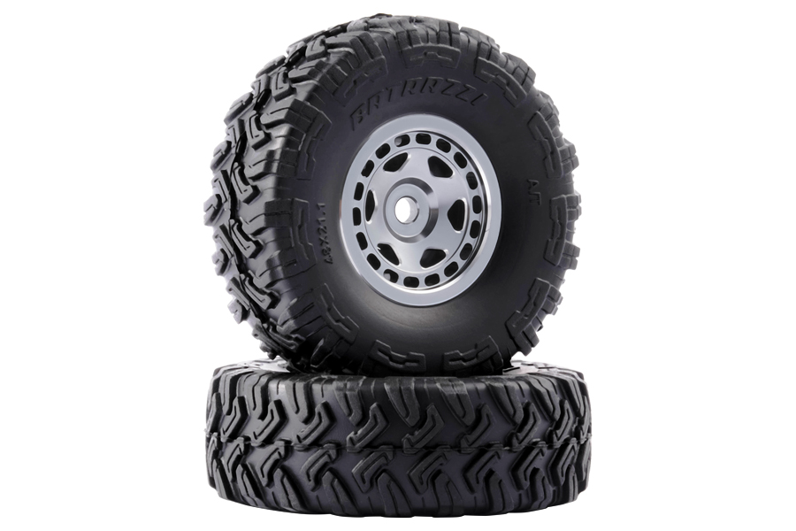 BATRAZZI Aluminum 0.8” Sheriff Beadlock Wheels (4pcs)