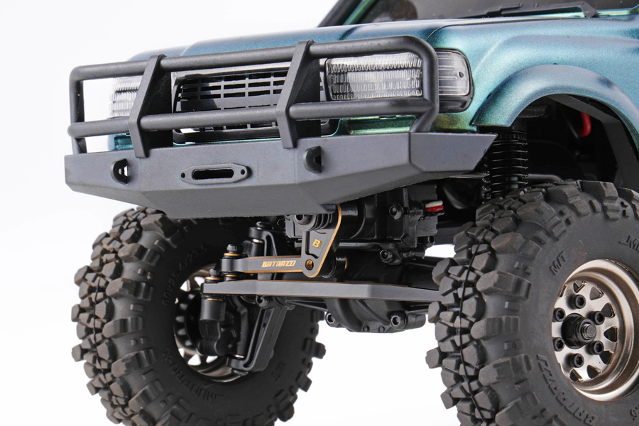 BATRAZZI Brass Steering Link Set For FMS FCX18/FCX24 (Black)