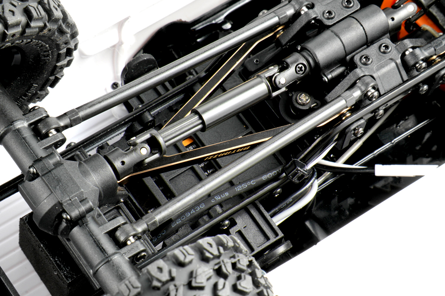 BATRAZZI CNC Brass Upper Link Set for FMS FCX24M Tacoma