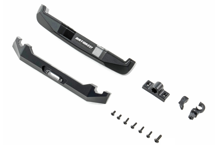 BATRAZZI CNC Aluminum Front & Rear Bumper Set for FMS FCX24M Tacoma