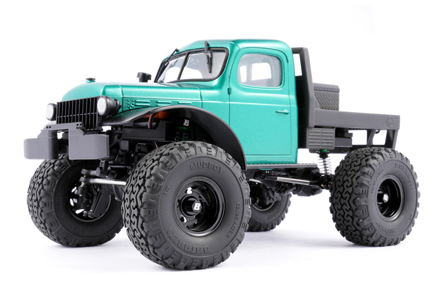 BATRAZZI Aluminum 1.0” Stellar Racing Beadlock Wheels Black (4pcs)