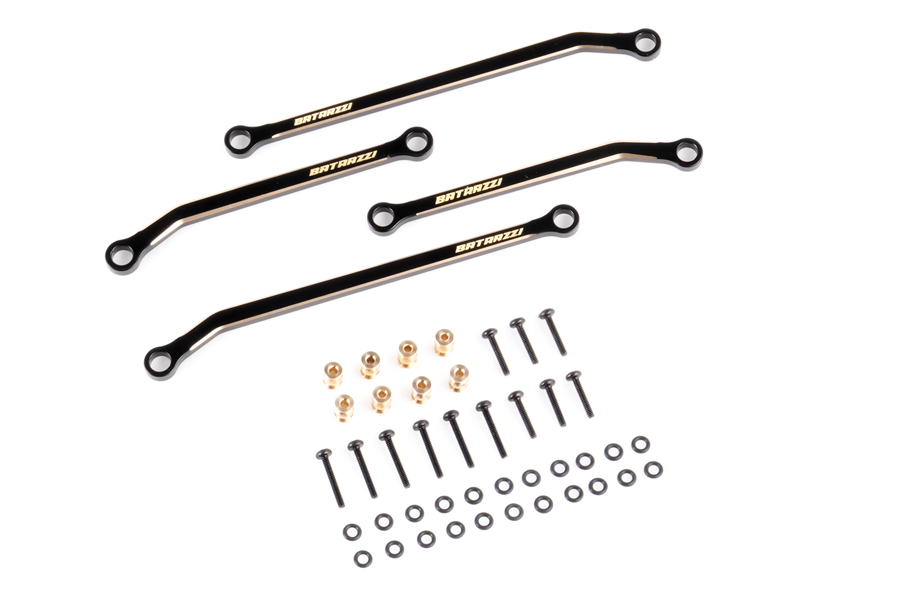 BATRAZZI Brass Lower Chassis Link Set for FCX24M Tacoma