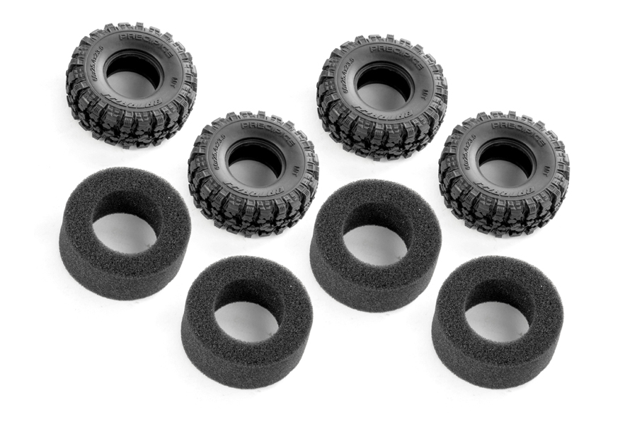 BATRAZZI 60*23.5mm Precipice 1.0” M/T Tires (4 pcs)