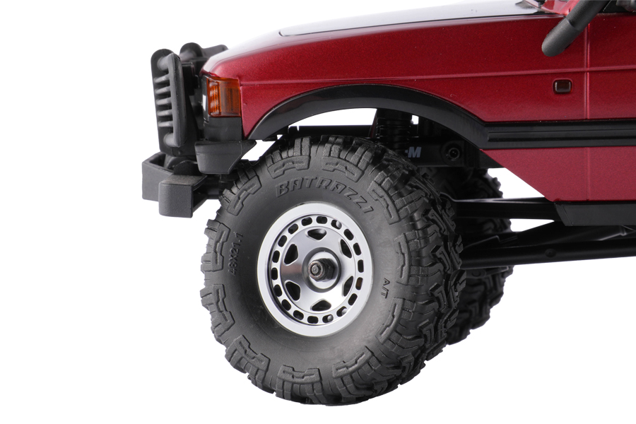 BATRAZZI Aluminum 0.8” Sheriff Beadlock Wheels (4pcs)