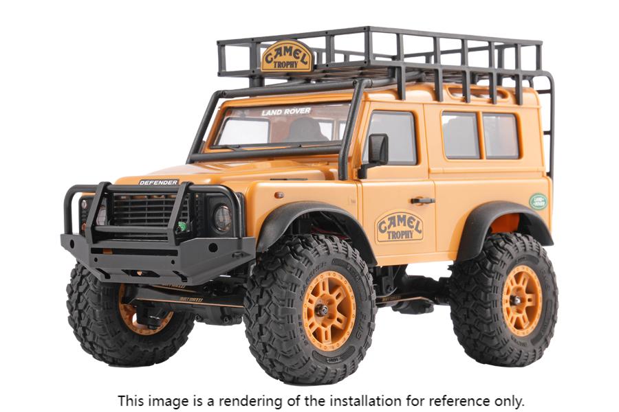 Batrazzi HD Bumper and Grille Guard for FCX24M Land Rovers D90, D110, Range Rover and Discovery