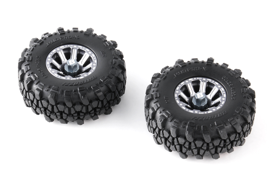BATRAZZI 60*23.5mm Mud Pro-X 1.0” M/T Tires V2 (4pcs)