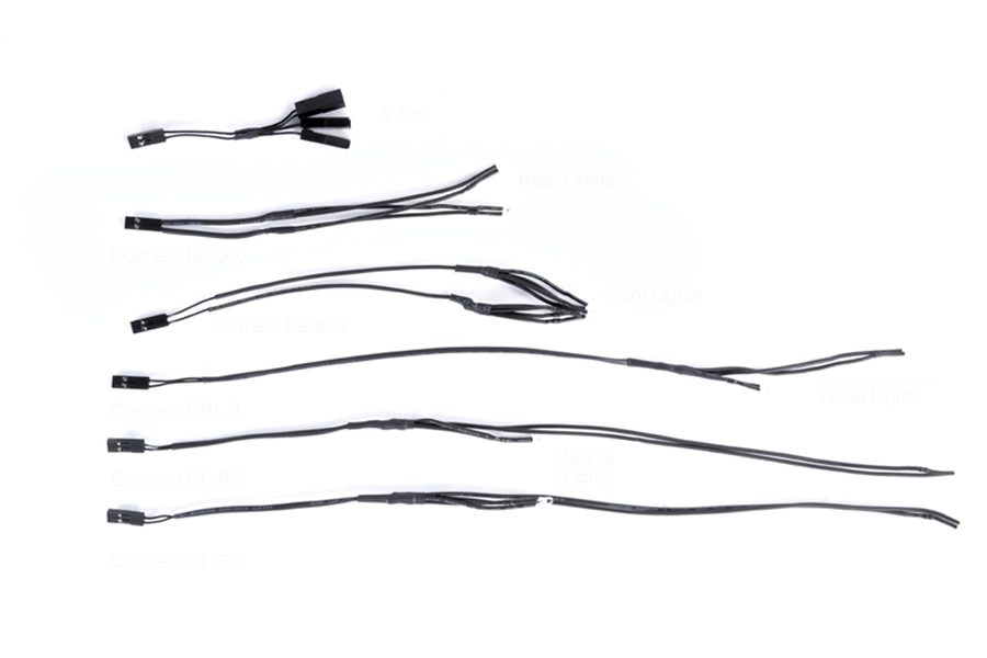 Batrazzi Light Control System Set for Ctrl Frk Brushless System for FCX18 LC80