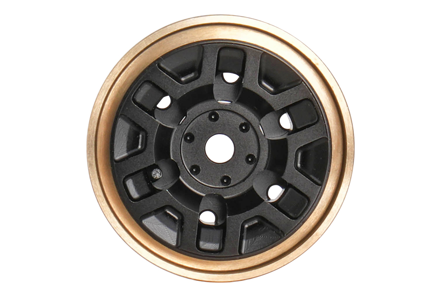 BATRAZZI 0.9” Aluminum Beadlock Y-Spoke Wheels with Brass Weights (4pcs)
