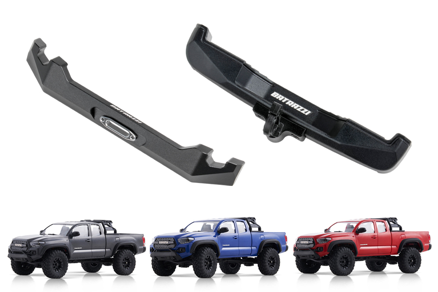 BATRAZZI CNC Aluminum Front & Rear Bumper Set for FMS FCX24M Tacoma