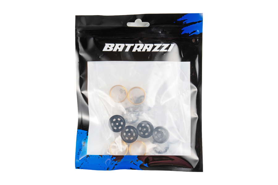 BATRAZZI Aluminum 0.7" Core_X Beadlock Wheels for Axial SCX30 (4pcs)