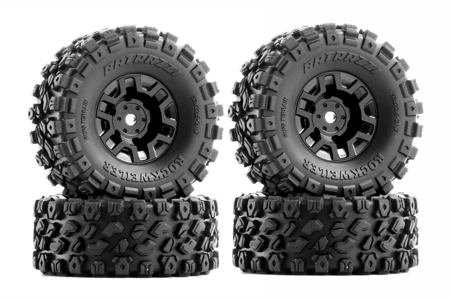 Batrazzi 53*21.7mm Rockweiler 0.9” R/T Tires (4pcs)