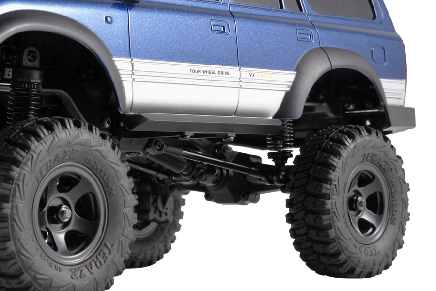 BATRAZZI Aluminum Rock  Sliders for FMS FCX18 LC80