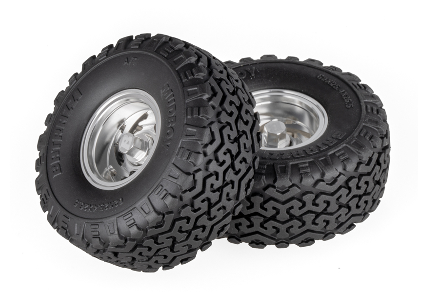 BATRAZZI Aluminum 1.0” Stellar Racing Beadlock Wheels (4 pcs)