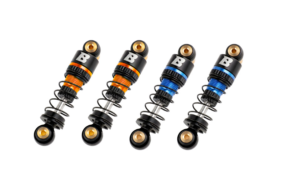 BATRAZZI 32.5mm Oil-filled  Aluminium Shocks  with Quick-Change for FMS FCX24M (4pcs)