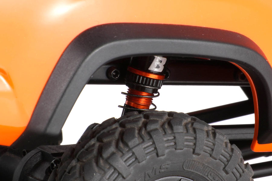BATRAZZI 32.5mm Oil-filled  Aluminium Shocks  with Quick-Change for FMS FCX24M (4pcs)