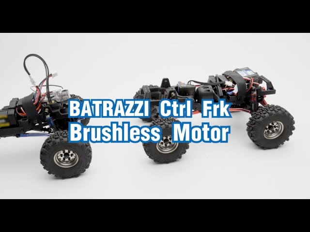 BATRAZZI Ctrl Frk 3200KV Brushless Outrunner Motor, Receiver and ESC Set for FCX18 / FCX24