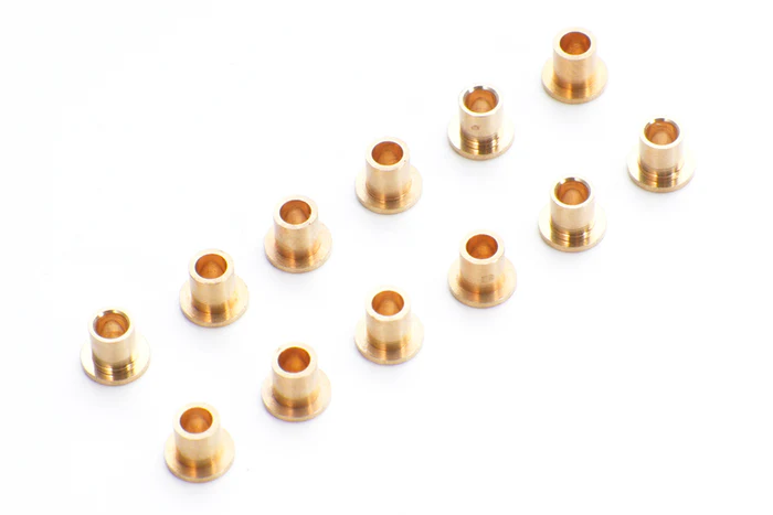Batrazzi Brass T-Bushing Set for FCX24/FCX18 All-Terrain Track (12pcs)