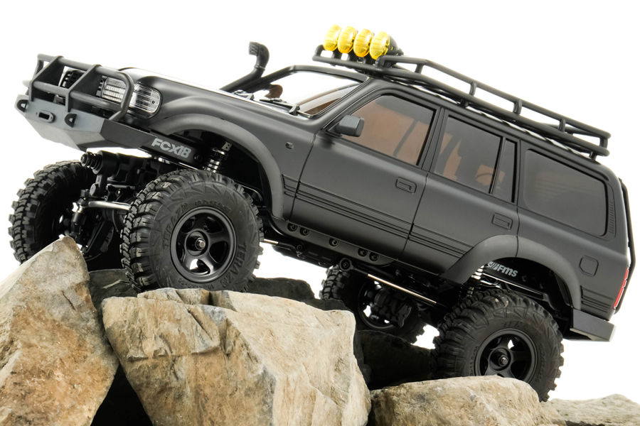 BATRAZZI 45mm Oil-filled Aluminum Shocks with Quick-Release for FMS FCX24 & FCX18 (4pcs)