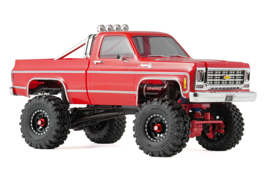 BATRAZZI 2.5mm Aluminum Wheel Hub Covers for TRX4M/CR18P (4pcs)