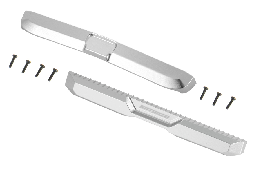 レッド ボディキットパーツセット BATRAZZI Aluminum Front & Rear Bumper for Axial SCX30 K10 – Batrazzi