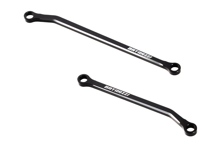 BATRAZZI Aluminum Lower Chassis Link Set for FMS FCX24M Tacoma (Black)