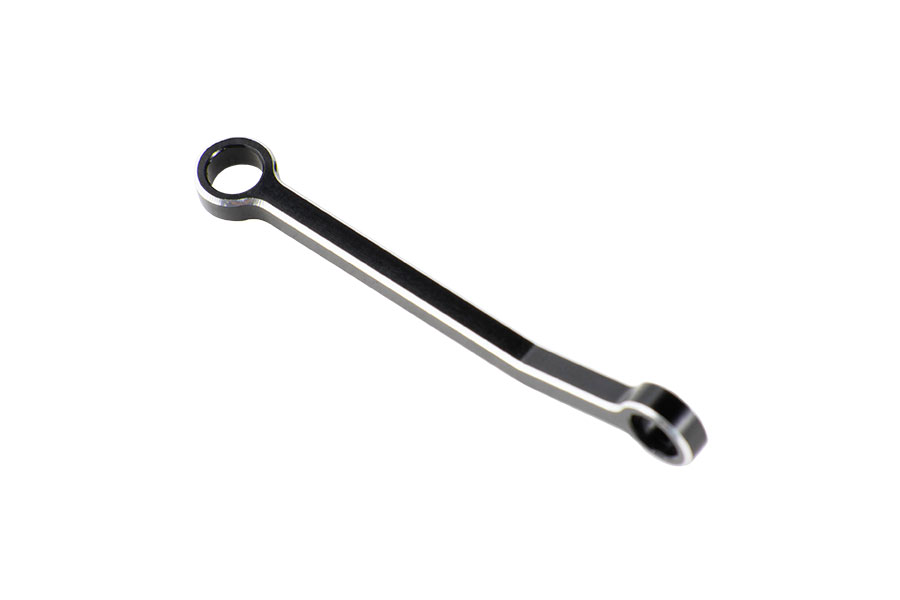 BATRAZZI Aluminum Steering Link Set for FCX18II (Black/Silver)