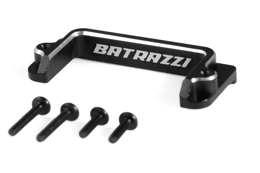BATRAZZI Aluminum Steering Servo Mount for FCX24M (Black)