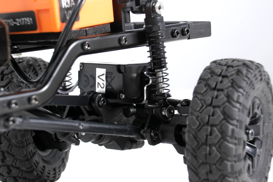 BATRAZZI Aluminum Steering Servo Mount for FCX24M (Black)