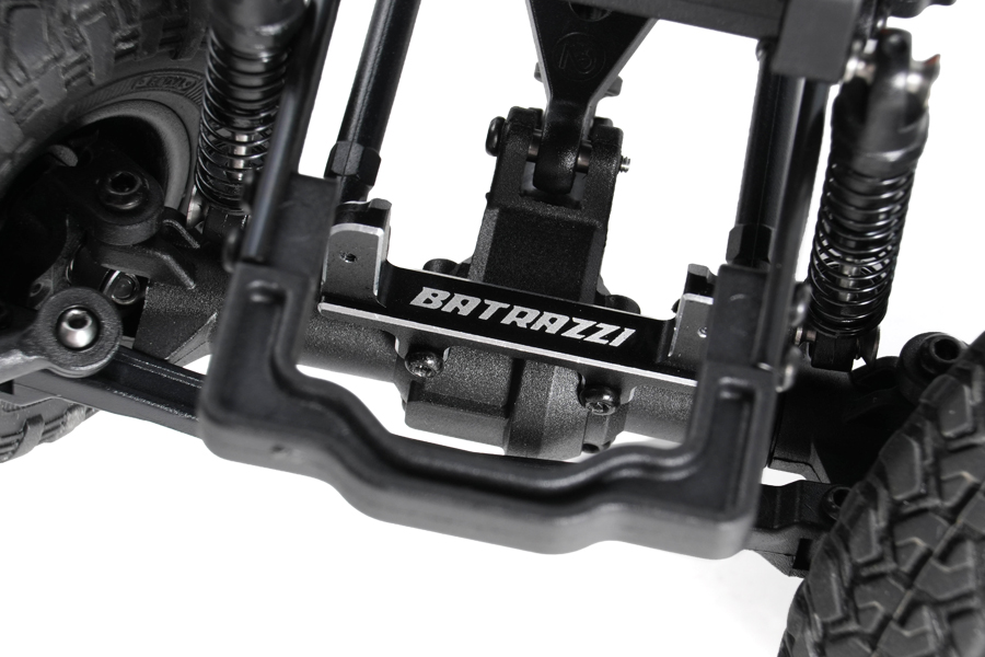 BATRAZZI Aluminum Steering Servo Mount for FCX24M (Black)