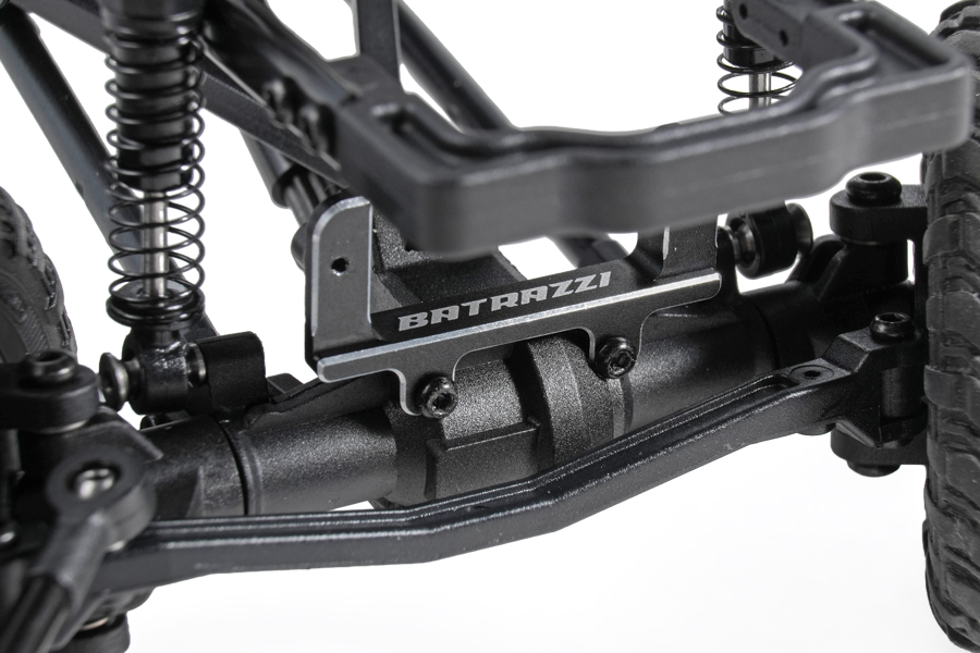 BATRAZZI Aluminum Steering Servo Mount for FCX24M (Black)