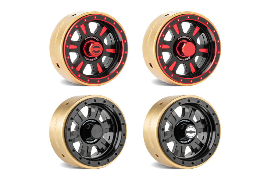 BATRAZZI Aluminum 1.2" Rogue Beadlock Wheels 4pcs 