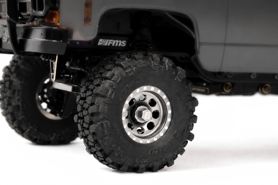 Wheels & Tires Combo Recommendation for FCX18 II F-100 (Blue-White Color) RC Car