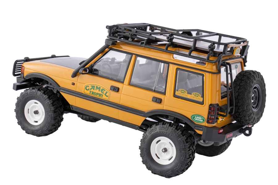 BATRAZZI 0.8" Aluminum 4-Slot Road Wheels White 4pcs for SCX24/CR24/FCX24M (Discovery/Range Rover)