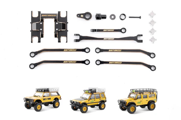 Batrazzi Brass Upgrade Set for FCX24M Land Rover D110 & Discovery & Range Rover