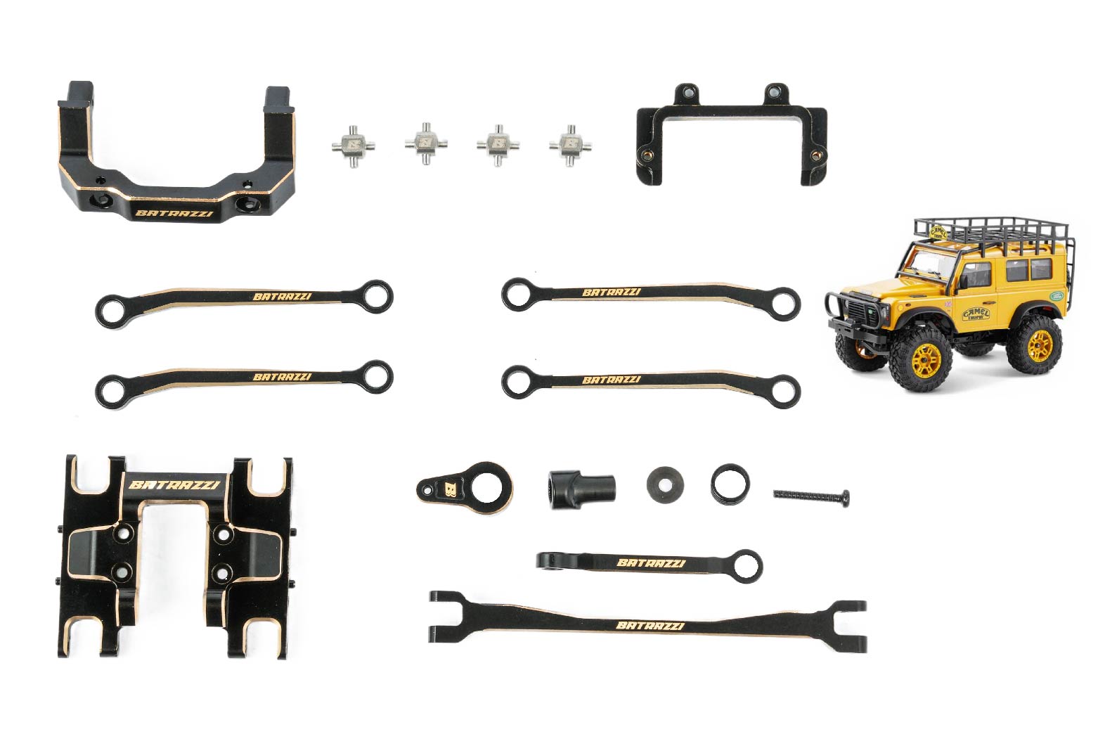 Batrazzi Brass Upgrade Set for FCX24M Land Rover D90