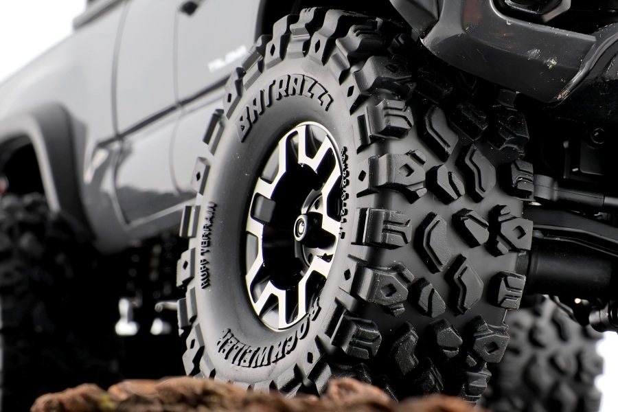 RC Wheel & Tire Combo for FCX24M Tacoma