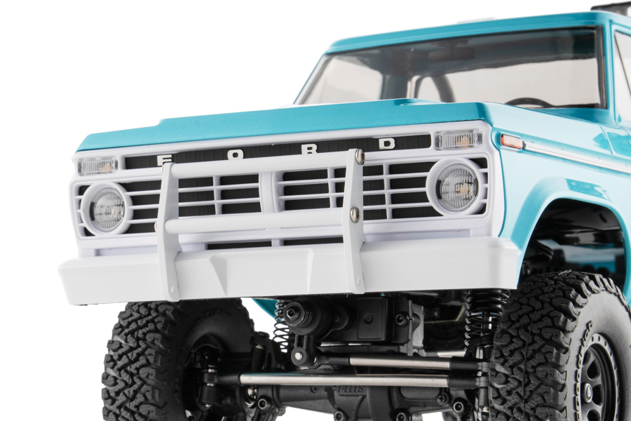 BATRAZZI Aluminum Front & Rear Cowboy Bumper Set for FMS FCX18 II Ford F-100