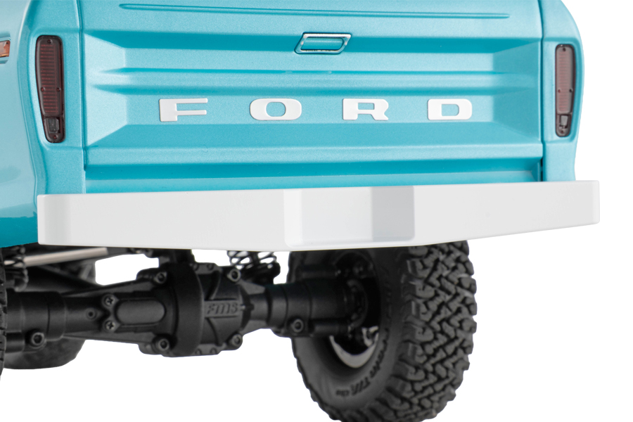BATRAZZI Aluminum Front & Rear Cowboy Bumper Set for FMS FCX18 II Ford F-100