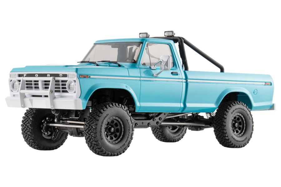 BATRAZZI Aluminum Front & Rear Cowboy Bumper Set for FMS FCX18 II Ford F-100