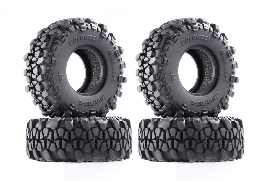 BATRAZZI 60*23.5mm Mud Pro-X 1.0” M/T Tires V2 (4pcs)