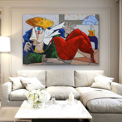 Pop Art Painting hand - painted #HM28