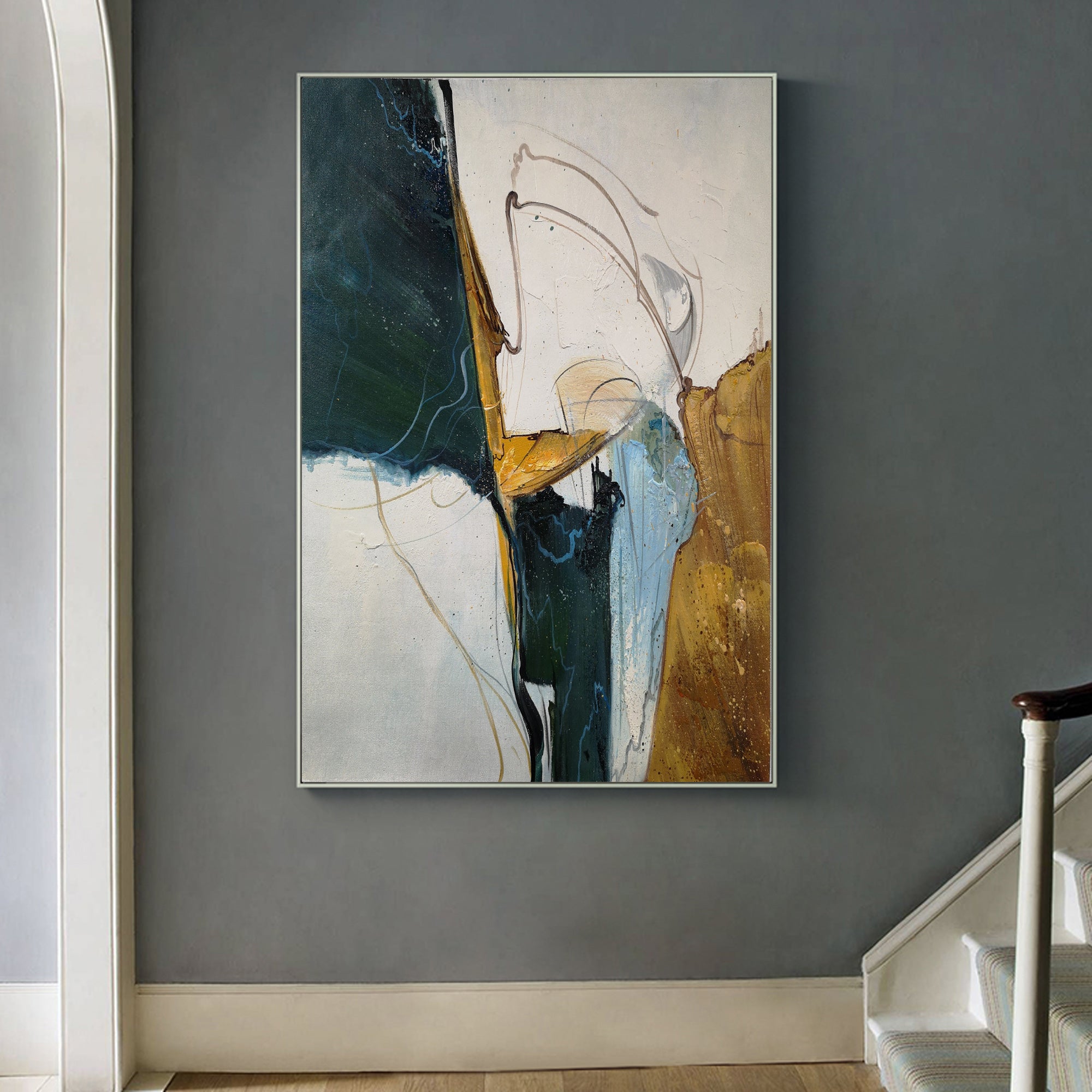 Abstract Graffiti Art Painting hand-painted #HM749