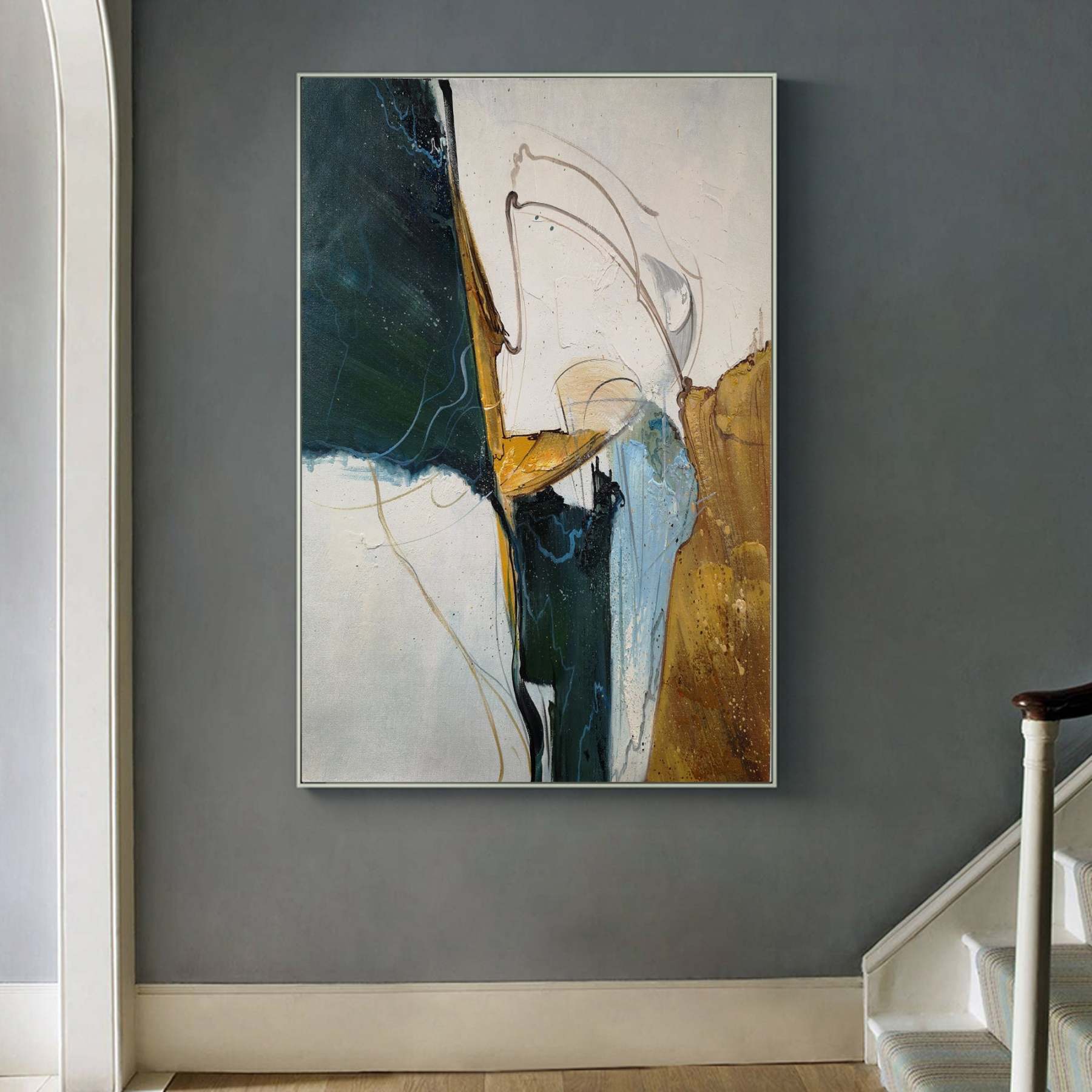 Abstract Graffiti Art Painting hand-painted #HM749