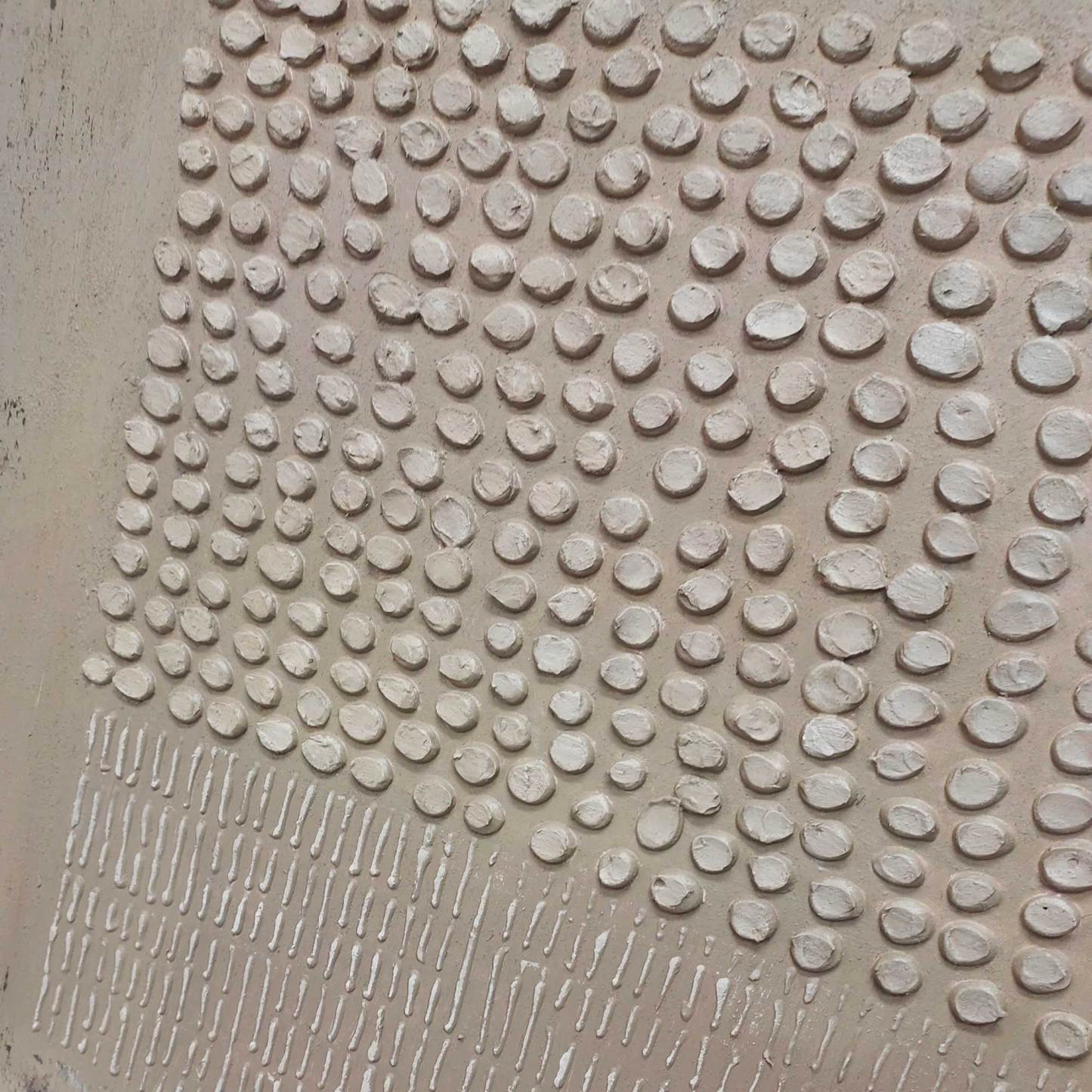 Plaster Art Painting hand - painted Set Of 2 #HM452-Homemural