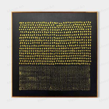 Plaster Art Painting hand - painted Set Of 3 #HM1280